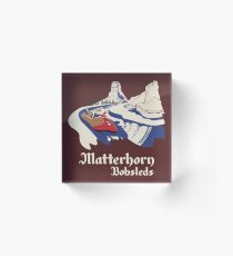 Matterhorn Bobsleds Acrylic Block