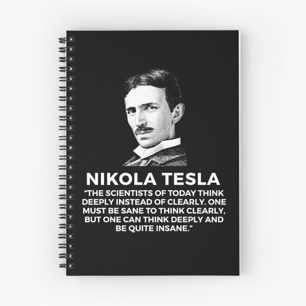 Item preview, quote by nikola tesla designed and sold by ALIENATIVED.