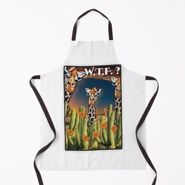 Item preview, Confused giraffe- three hungry giraffe staring at cactus- original humor by juliet thomas juliets acmegifts designed and sold by Juliet Thomas.