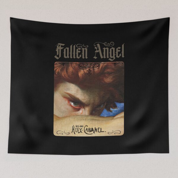 Item preview, Alexandre Cabanel Fallen Angel T Shirt. Dark Classical Art. Classic Old Painting. Vintage Aesthetic. Famous Painting Print. Unisex T-shirt designed and sold by el-padre.