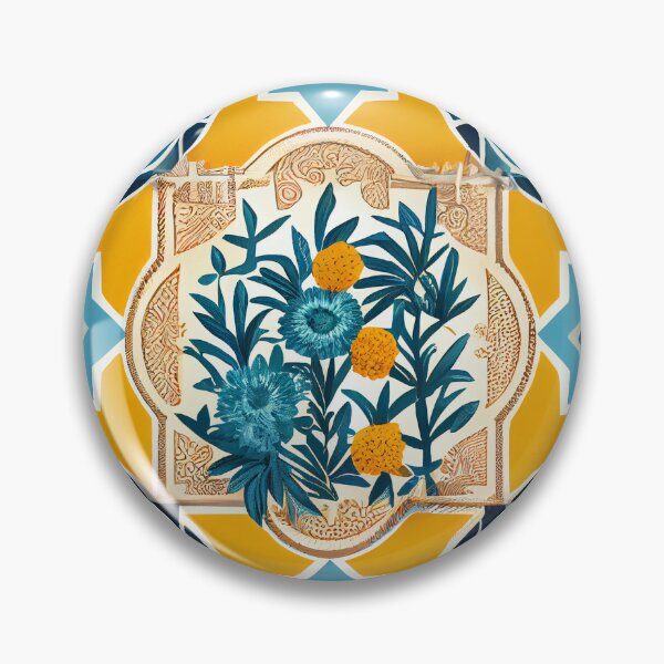 Artikelvorschau, Soft Vivid Calming New Mediterranean Pattern Digital Painting entworfen und verkauft von CodeAndColors.