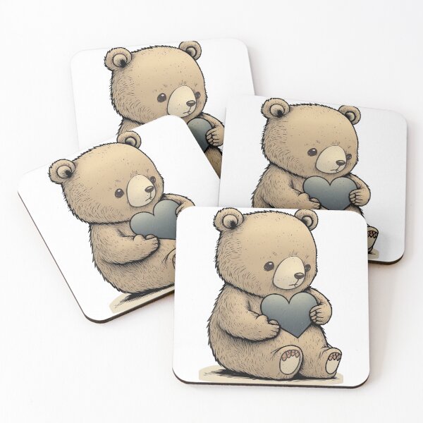 Item preview, Hugging Heart Bear designed and sold by FhelDesigns.