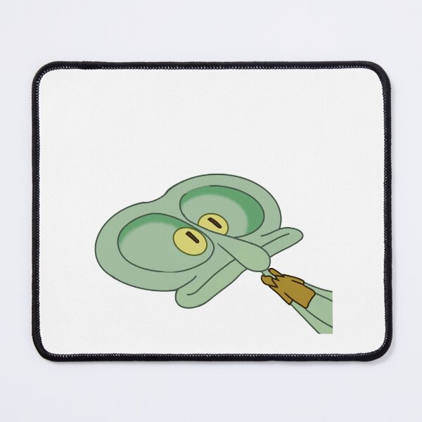 Item preview, Flat Squidward meme designed and sold by fornicating666.