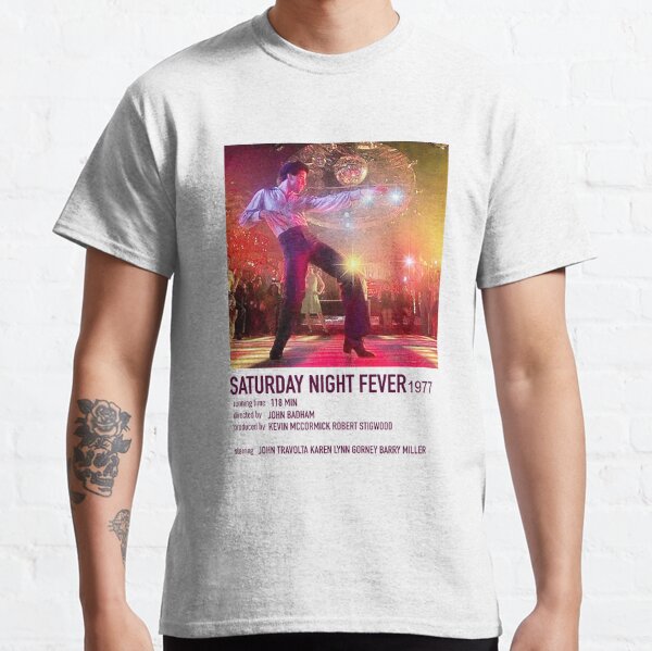 John Travolta Saturday Night Fever Sleeved Vintage shirt