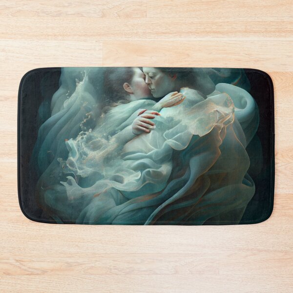 Item preview, Serene Grogginess A Hydrogen Embrace Digital Painting designed and sold by CodeAndColors.