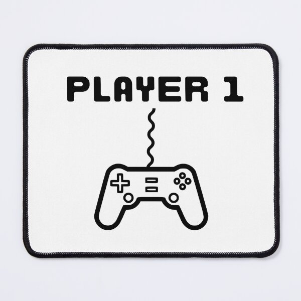 Item preview, Player One - White designed and sold by BusyMonkeys.