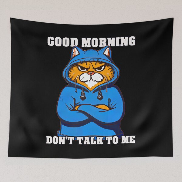 Item preview, Bad Mood Cat Angry Hip Hop Cat designed and sold by J-Clark.