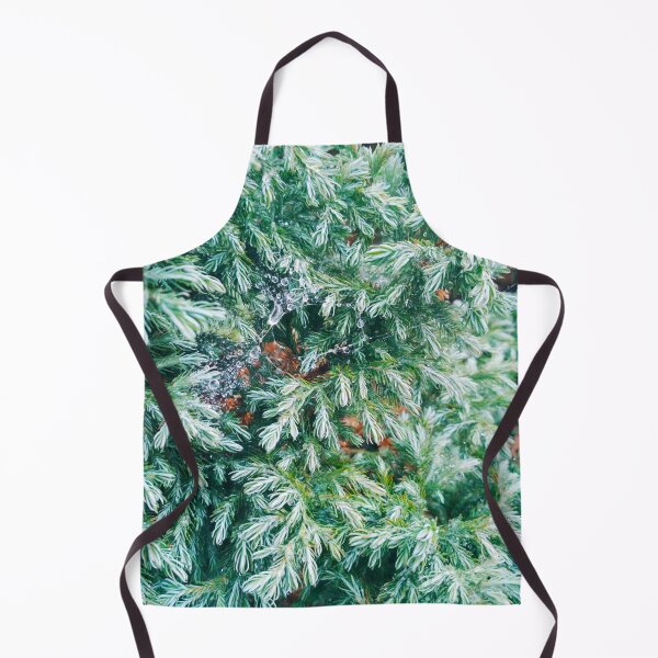 Item preview, Fir tree covered with drops of rain designed and sold by helenkaiy.