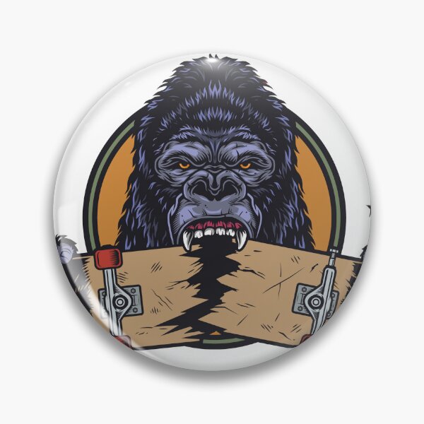 Artikelvorschau, Skateboard Gorilla 2 entworfen und verkauft von SpaceArt23.