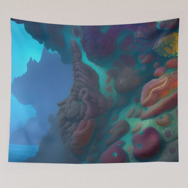 Item preview, Muro de arrecife marino designed and sold by MIGSZ.