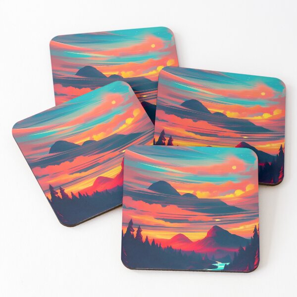 Item preview, Minimalistic River Valley Decor designed and sold by supeart.