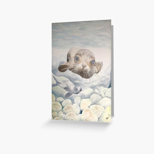 Item preview, Inquisitive Sea Lions designed and sold by Kathryn Price.