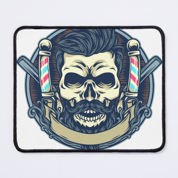 Item preview, Barber Skull designed and sold by WBlackthorne.