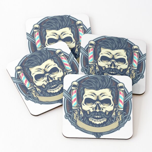 Item preview, Barber Skull designed and sold by WBlackthorne.