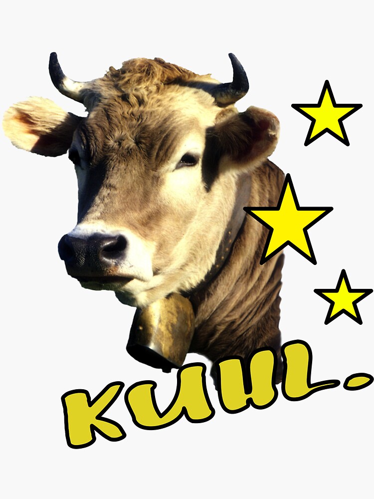  Kuhl - Cow is cool with sunglasses Pullover Hoodie