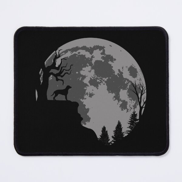 Item preview, Curly Coated Retriever Moon Howling Silhouette designed and sold by richter74.
