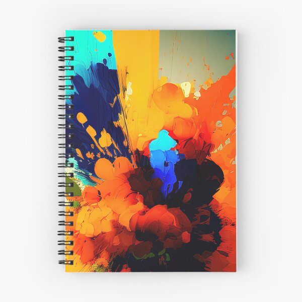 Item preview, Colorful abstract flower design designed and sold by RK - Shop.