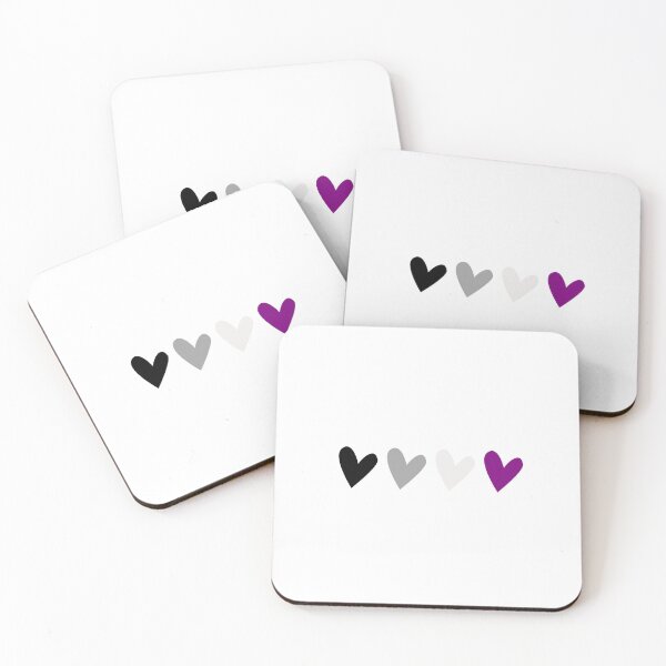 Item preview, Ace pride hearts designed and sold by artbyxleonie.