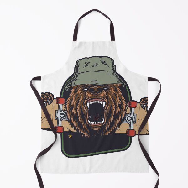 Item preview, Skateboarder Bear designed and sold by SpaceArt23.