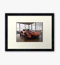 McLaren 650s Framed Print