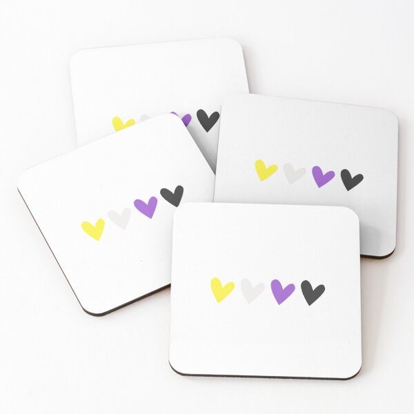 Item preview, Non-binary hearts designed and sold by artbyxleonie.