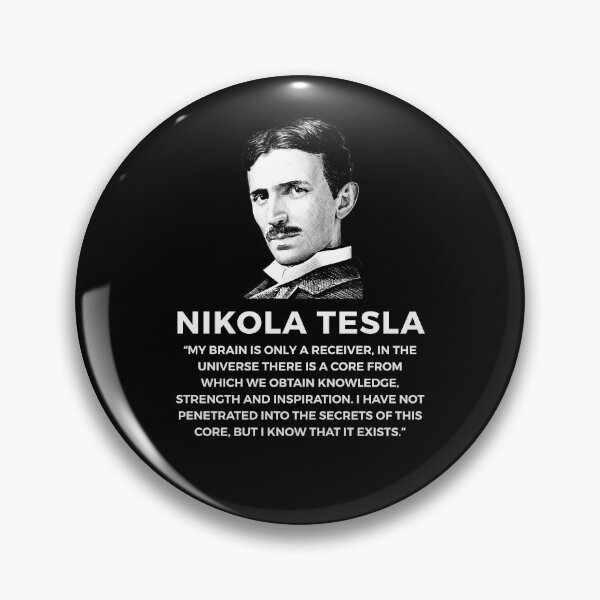 Item preview, quote by nikola tesla designed and sold by ALIENATIVED.