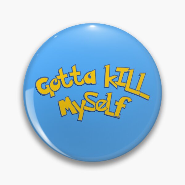 Item preview, Gotta Kill Myself Yellow Logo Parody designed and sold by everything4eva.