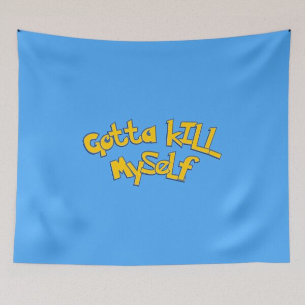 Item preview, Gotta Kill Myself Yellow Logo Parody designed and sold by everything4eva.