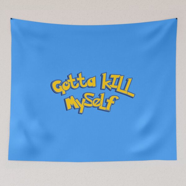 Item preview, Gotta Kill Myself Yellow Logo Parody designed and sold by everything4eva.