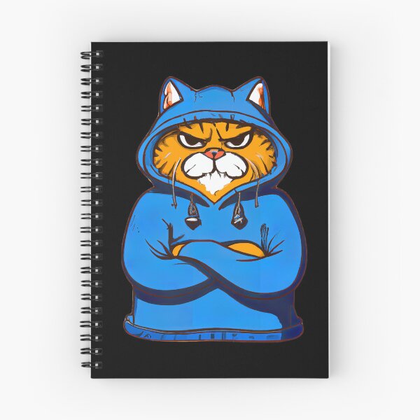 Item preview, Bad Mood Cat Angry Hip Hop Cat designed and sold by J-Clark.