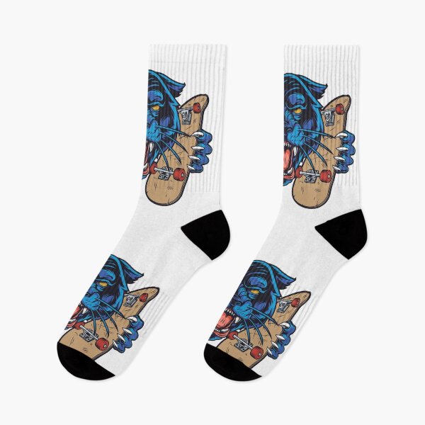 Item preview, Skateboarder Panther designed and sold by SpaceArt23.