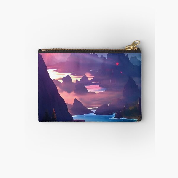 Item preview, Minimalistic Valley River Framed Art designed and sold by supeart.