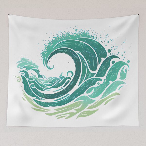 Item preview, Ocean Waves designed and sold by moni50.