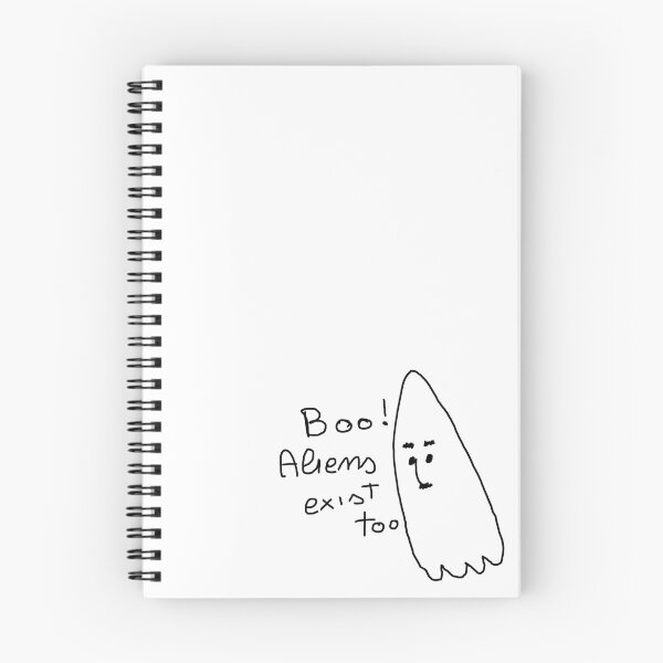 Item preview, Boo! Aliens exist too - sincerely, Ghosts (version #01) designed and sold by AleValStra.