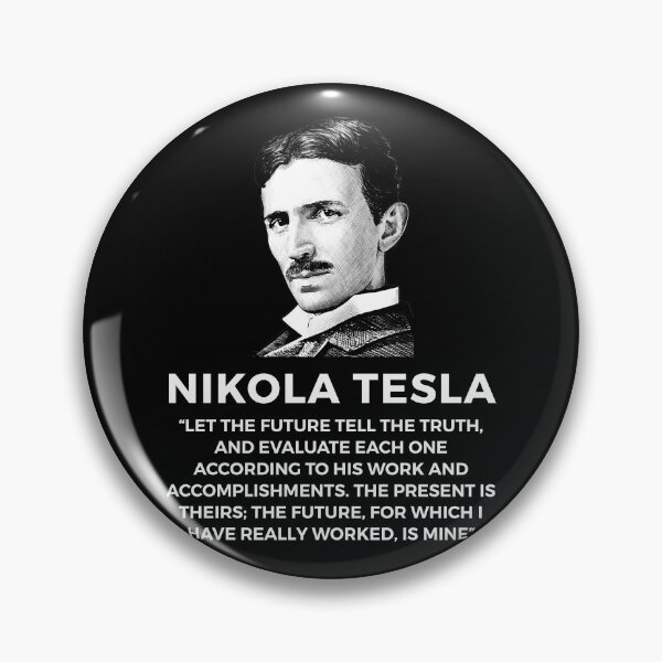 Item preview, quote by nikola tesla designed and sold by ALIENATIVED.