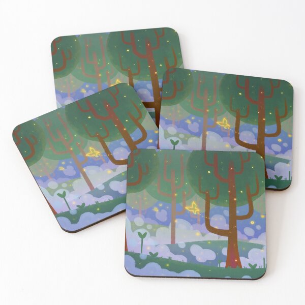 Item preview, Foggy Faerie Forest designed and sold by Spadefish Art.