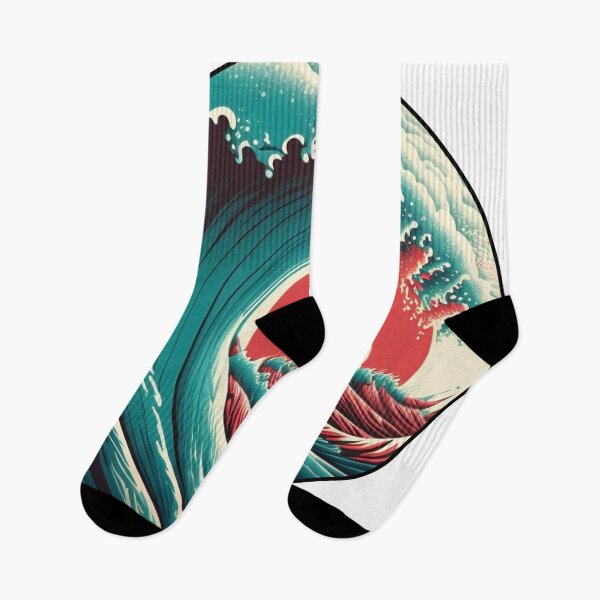 Item preview, The Ocean Wave Graphic Art designed and sold by SinMagellan.