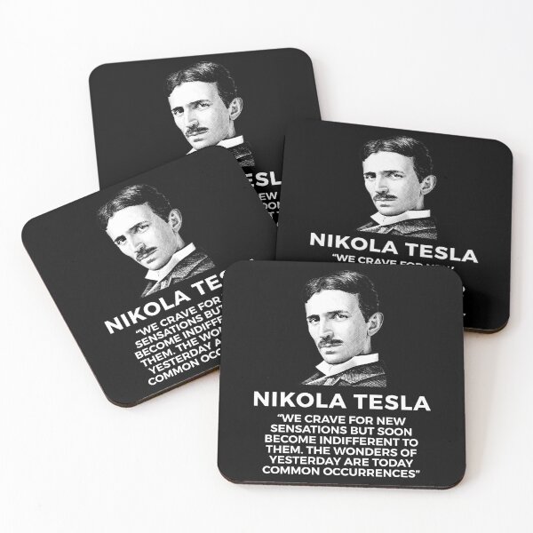 Item preview, quote by nikola tesla designed and sold by ALIENATIVED.