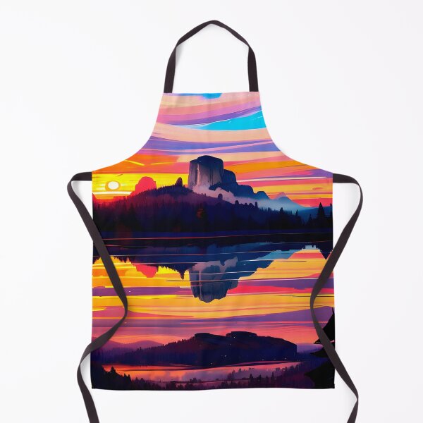 Item preview, Evening Water View Landscape - Captivating Canvas Print designed and sold by supeart.