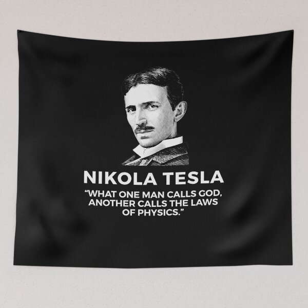Item preview, quote by nikola tesla designed and sold by ALIENATIVED.