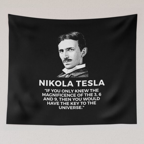 Item preview, quote by nikola tesla designed and sold by ALIENATIVED.