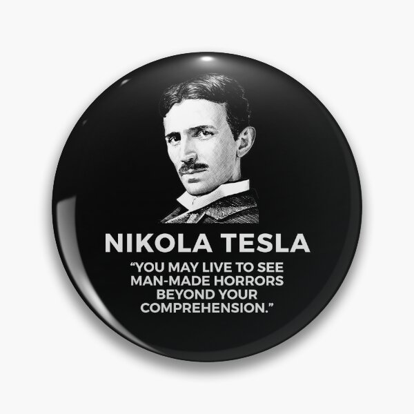 Item preview, quote by nikola tesla designed and sold by ALIENATIVED.