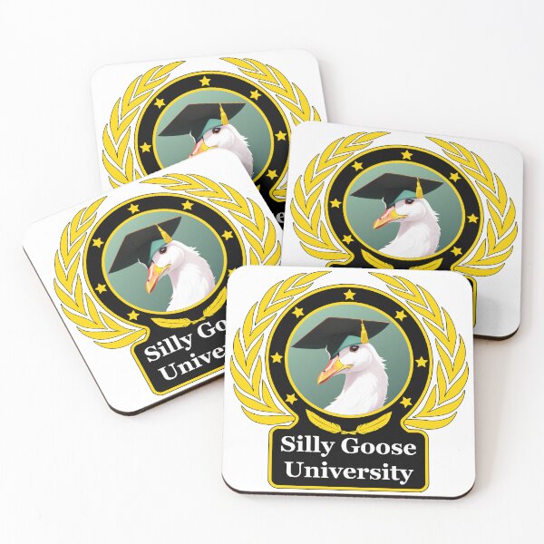 Aperçu de l'œuvre Silly Goose University, Goose Meme Design, Goose Lover créée et vendue par Ricardo Gutierrez.