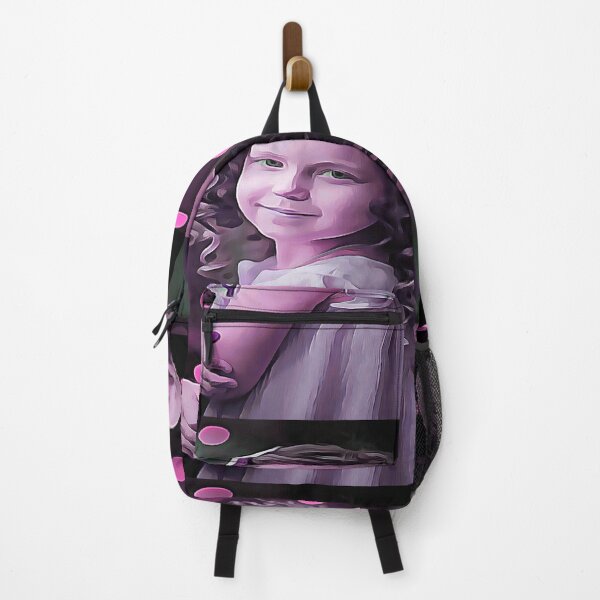 Item preview, Cute Girl With Pink Spots Lights In The Background designed and sold by Casanova7000.