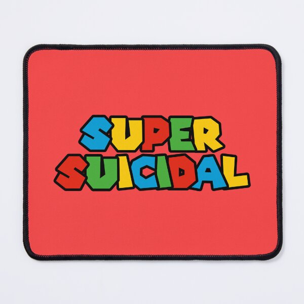 Item preview, Super Suicidal Logo Parody designed and sold by everything4eva.
