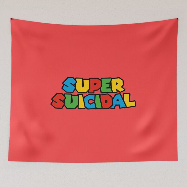 Item preview, Super Suicidal Logo Parody designed and sold by everything4eva.