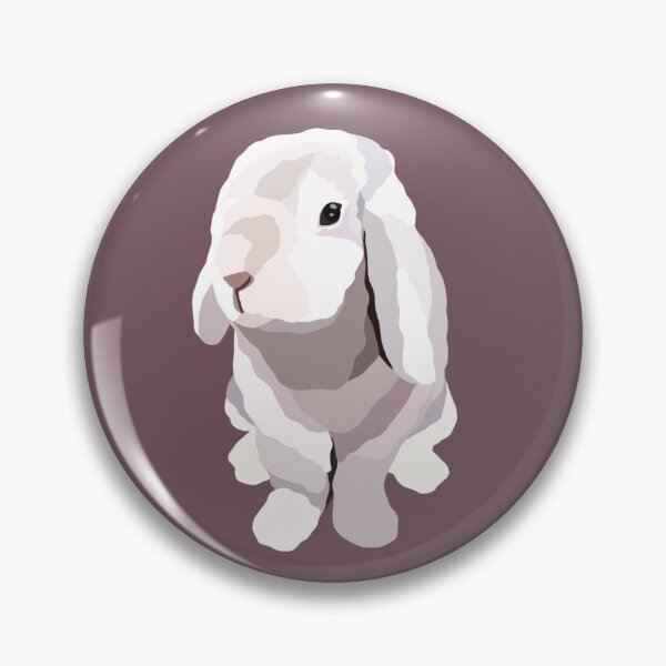 Item preview, Fluffy Bunny Portrait Digital Illustration designed and sold by sherylwylie.