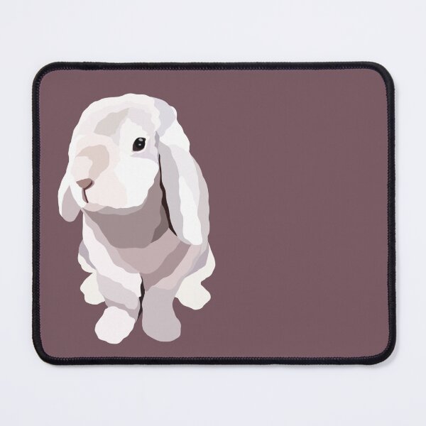Item preview, Fluffy Bunny Portrait Digital Illustration designed and sold by sherylwylie.