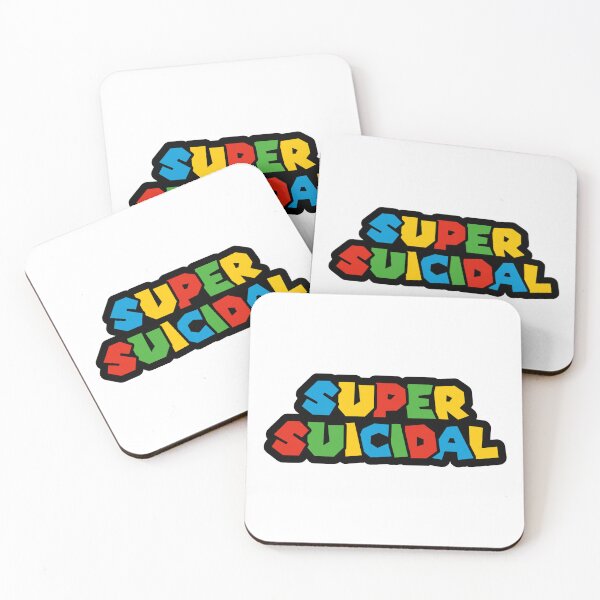 Item preview, Super Suicidal Logo Parody designed and sold by everything4eva.
