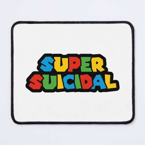 Item preview, Super Suicidal Logo Parody designed and sold by everything4eva.